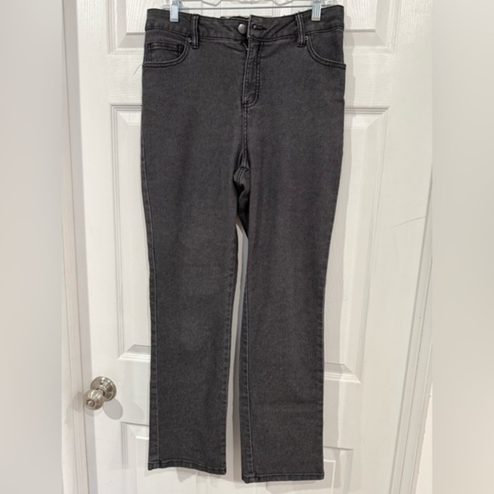 Basic edition Classic Straight Black Jeans